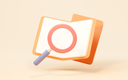 书本与搜索3D渲染