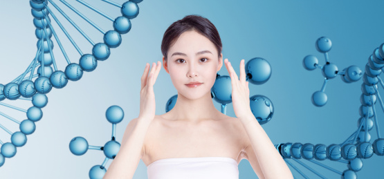 医疗美容概念女性肖像
