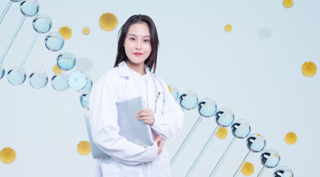 医疗美容职业医生形象概念海报