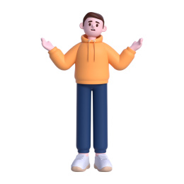 一个无奈的商务人士