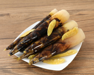 美味小吃泡椒手剥笋