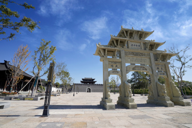 杭州市建德梅城古镇风光