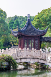 中国江苏苏州盘门景区风光