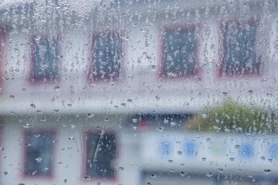 重庆至长沙G56高速公路雨中即景