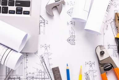 工程图纸和工具