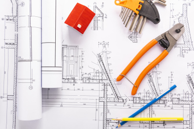 工程图纸和工具