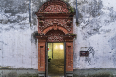 浙江湖州南浔古镇南浔张静江故居风景