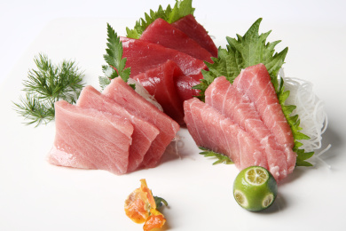 金枪鱼刺身 手握 中腹 大腹