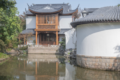 上海嘉定松茗园风景