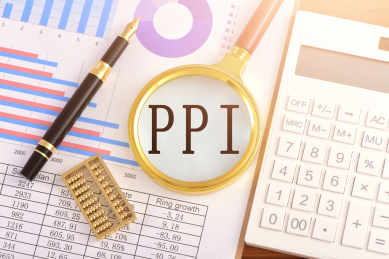 图表上的放大镜印着字母PPI