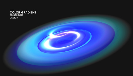 蓝色动感抽象科技背景图