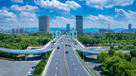 浙江省余姚市最良桥城市环境