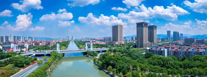 浙江省余姚市最良桥城市环境