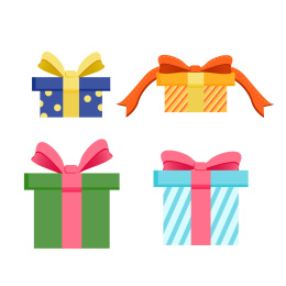 圣诞礼盒元素套装