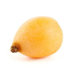 新鲜的枇杷孤立在白色背景上