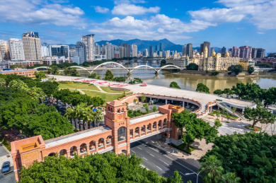 中国福建省福州市城市风光