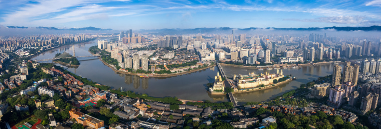 中国福建省福州市城市风光