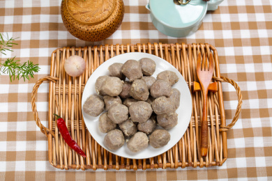 火锅食材美食冰鲜牛丸