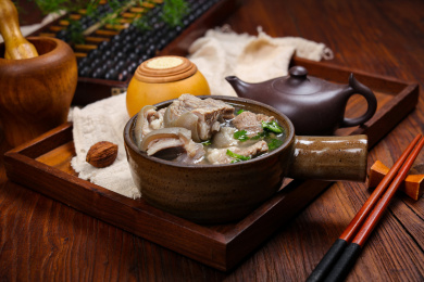 美味农家菜清炖羊肉汤