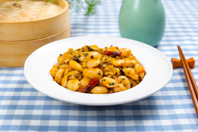 美味下饭菜腌菜炒芸豆