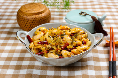 美味下饭菜腌菜炒芸豆