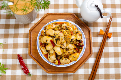 美味下饭菜腌菜炒芸豆