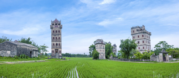 广东江门市世界文化遗产自力村碉楼