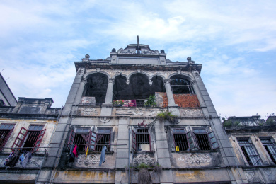 广东江门市世界文化遗产开平赤坎古镇