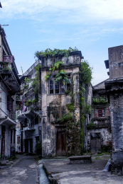 广东江门市世界文化遗产开平赤坎古镇