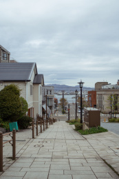 日本北海道函馆八幡坂