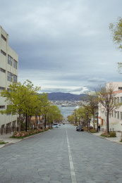 日本北海道函馆八幡坂