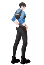 二次元男子立绘