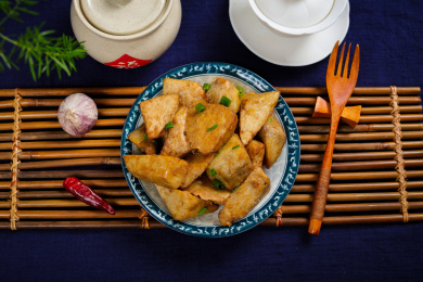香酥美味家常菜红烧香芋