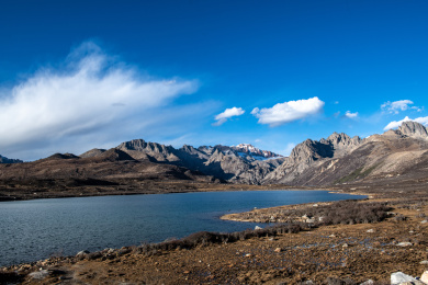 川西姊妹湖秋景
