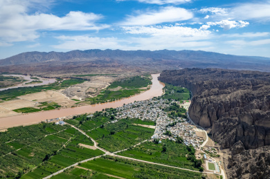 甘肃省白银市景泰县黄河石林国家地质公园航