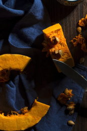 软糯香甜营养可口的老南瓜食材