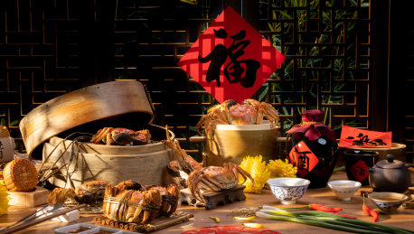 中秋节美食大闸蟹