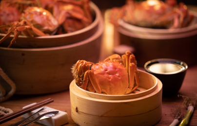 中秋节美食大闸蟹