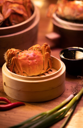 中秋节美食大闸蟹