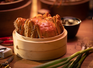 中秋节美食大闸蟹