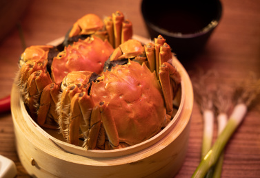 中秋节美食大闸蟹