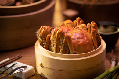 中秋节美食大闸蟹