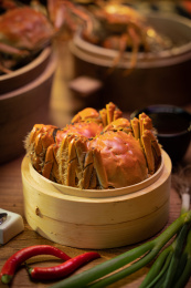 中秋节美食大闸蟹