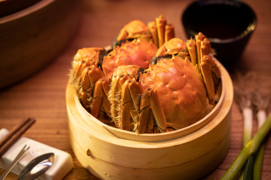中秋节美食大闸蟹