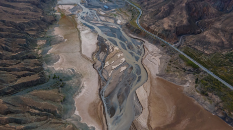 甘肃祁连山省道213沿途风光