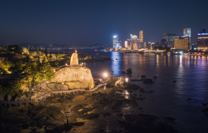 厦门鼓浪屿郑成功标志性景观