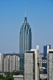 中国江苏常州城市建筑风光