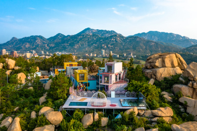 中国广东省江门市那琴半岛地质海洋公园