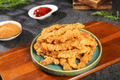 深底上的小酥肉