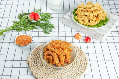 深底上的小酥肉